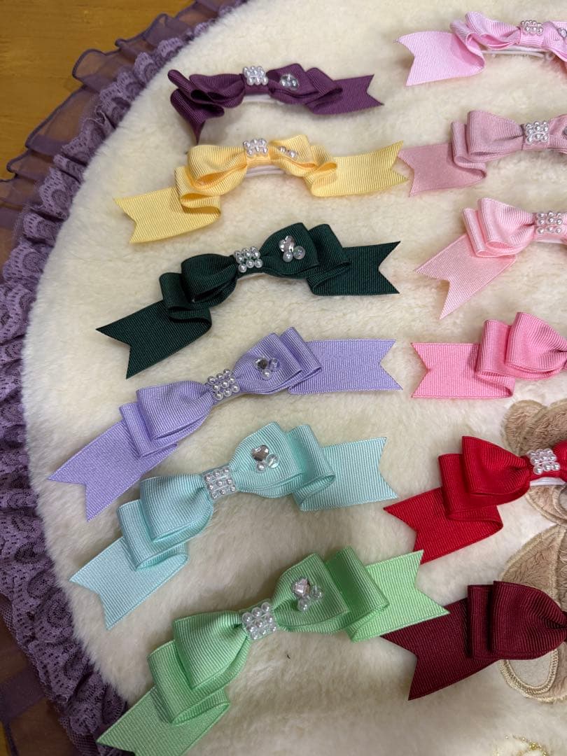 きゃんナナ　姫リボン（旧型）19色セット