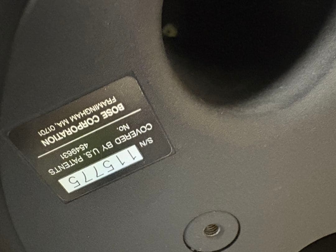 スピーカー・ウーファー BOSE ACOUSTIMASS CANON AM-033