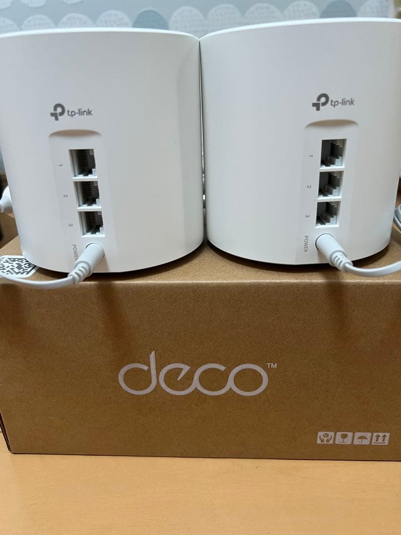 TP-Link Deco X3000 メッシュWi-Fi6 ルーター2個セット