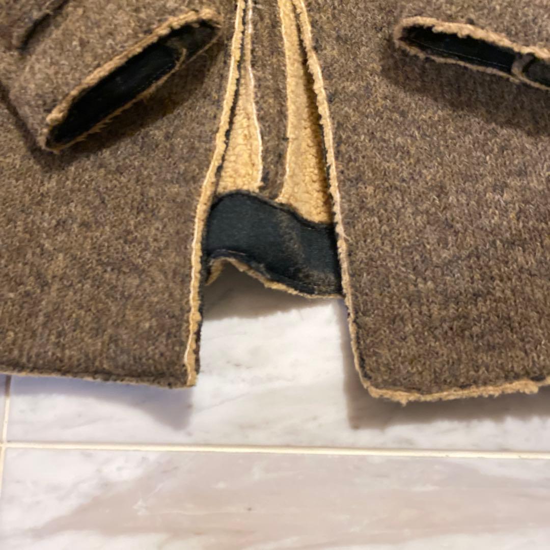 t*e様 美品イタリア製LBM 1911ボンディング ニット ダッフルコート