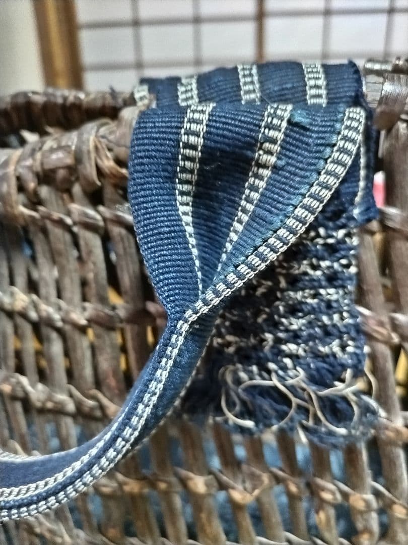 骨董山葡萄かごバッグ