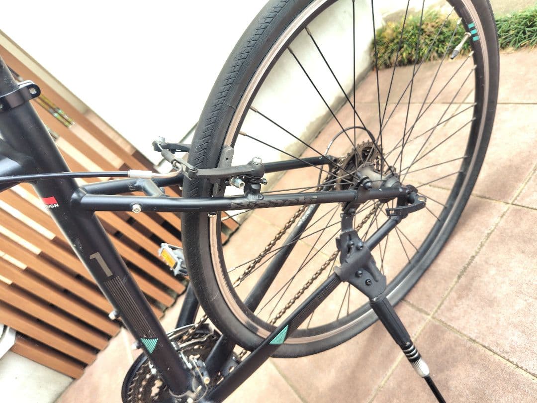 Bianchi C-SPORTS 1 黒 クロスバイク サイズ51 中古 訳あり