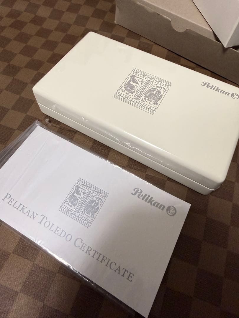 ペリカン万年筆M910スターリングシルバー、M800サイズ