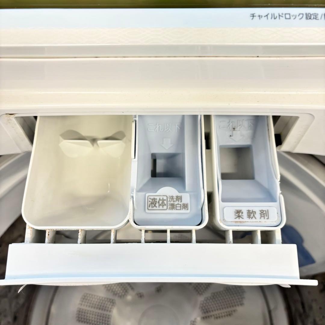 489 洗濯機　容量8キロ　保証込　エコナビ搭載　格安　大人気　冷蔵庫も有　関東