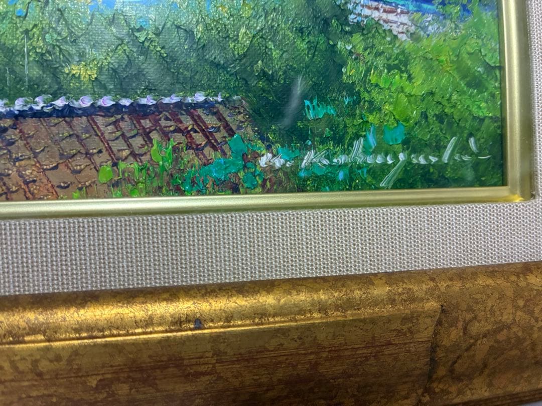 小林幸三　長崎風景　油彩　SM サイズ