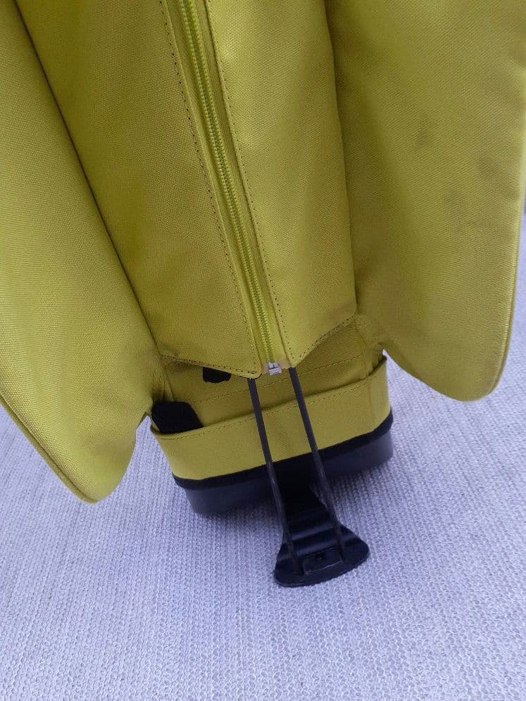 PEARLY GATES 蛍光イエロー スタンド式 キャディバック