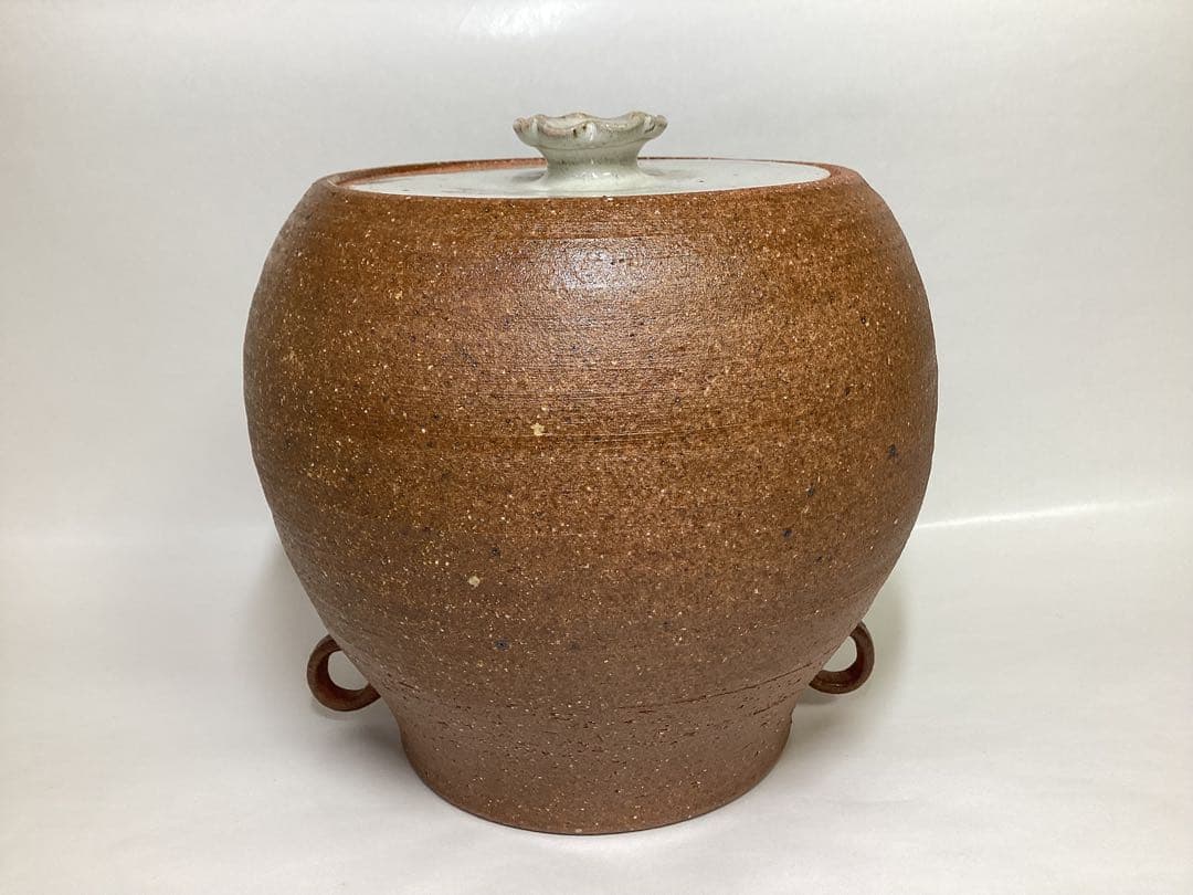 茶道具 古物品 水指 信楽 単瓢 西尾香舟 木箱入