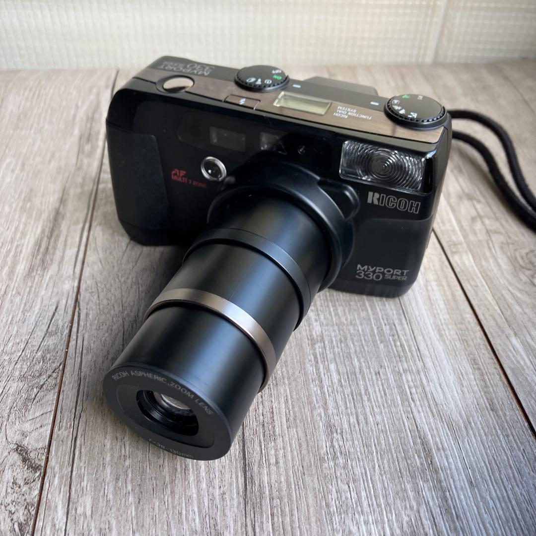 3F RICOH MYPORT 330 SUPER フィルムカメラ リコー