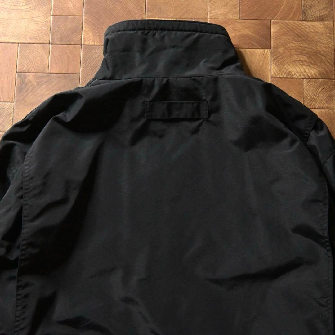 マ*号様 90s　FIELD MASTER　裏フリース ナイロンジャケット　ブラ
