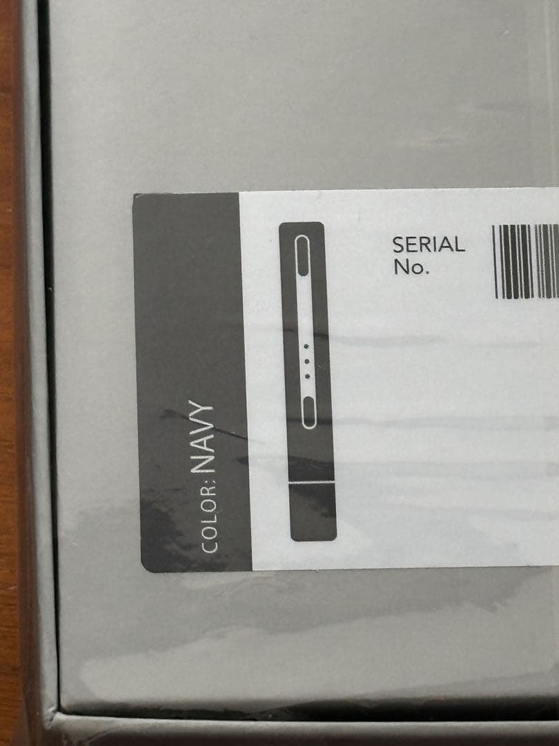 cado スティック型ヘアドライヤー バトン ネイビー