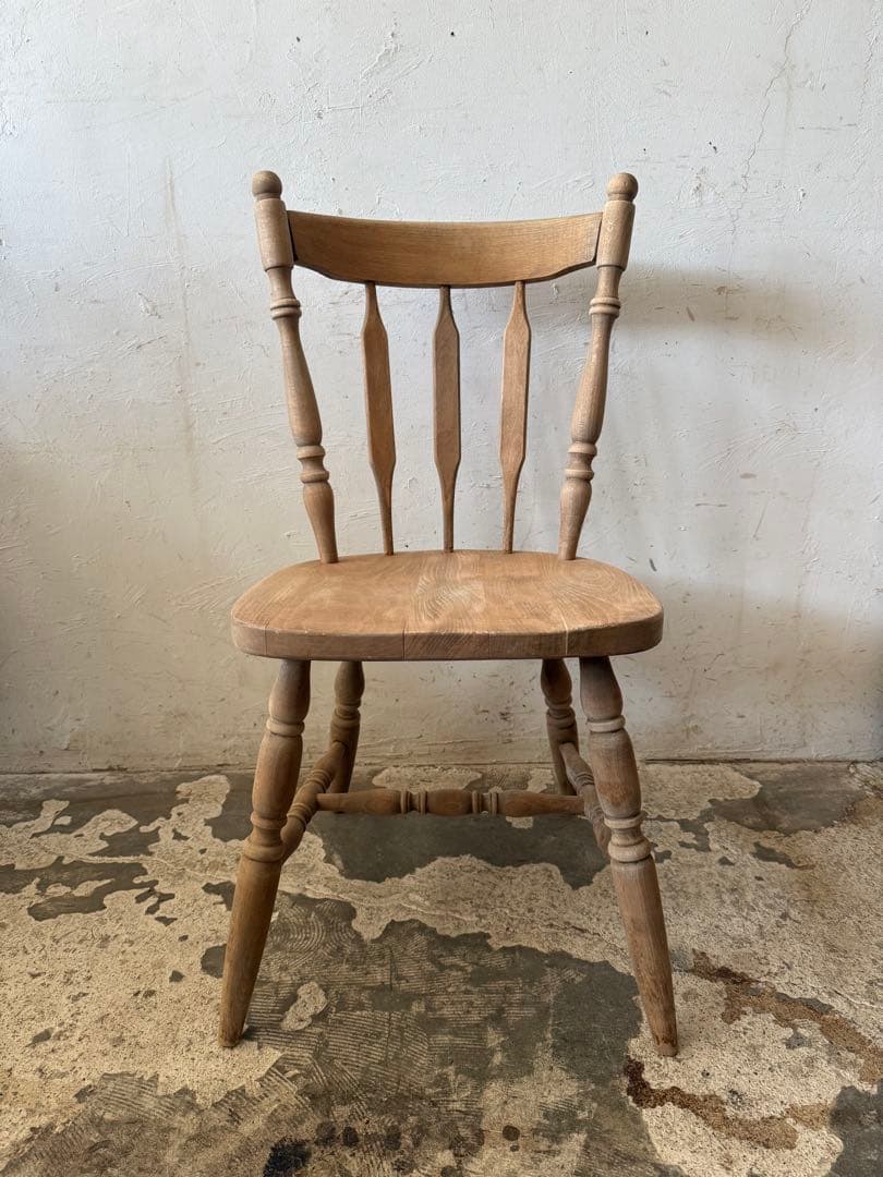 ビンテージ ダイニングチェア　カフェチェア 剥離 no4