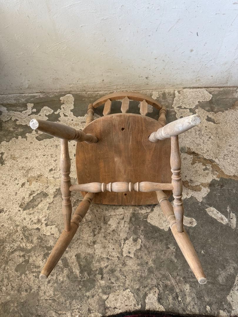 ビンテージ ダイニングチェア　カフェチェア 剥離 no4