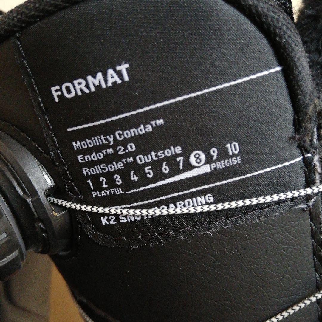 【美品】K2 レディース ダブルBOA FORMAT スノーボードブーツ