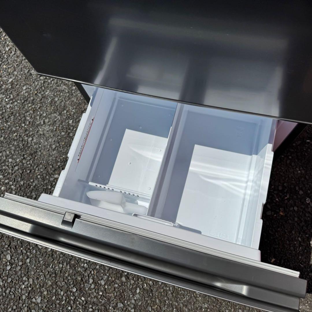 401★2023年製★三菱電機　3ドア　冷蔵庫　自動製氷　ファミリー　グレー