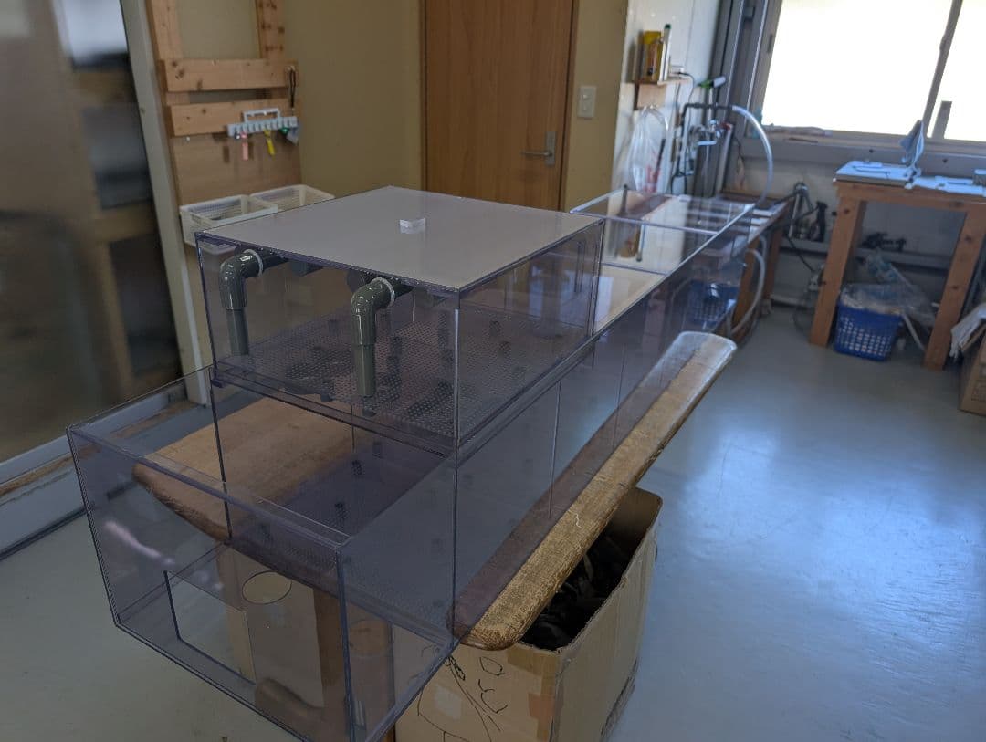 180水槽　ワイド400 5層式　ダブルポンプ仕様