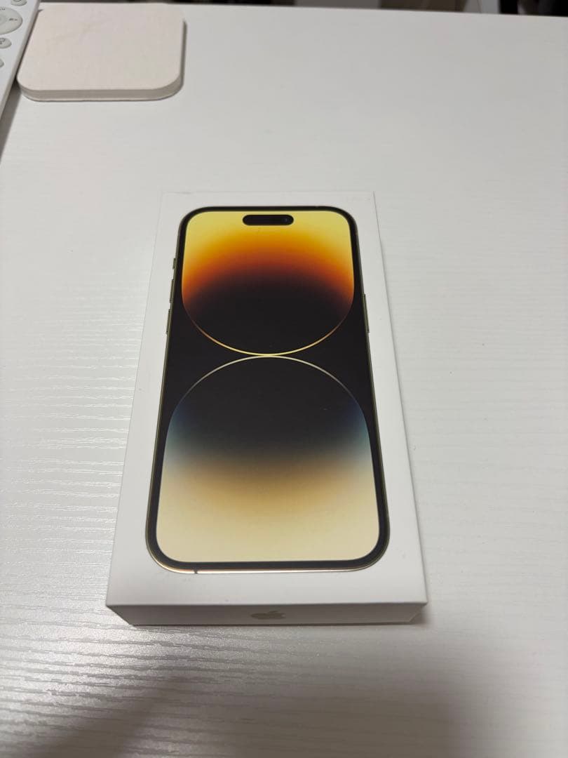 [超美品]iPhone 14 Pro 128GBゴールド(充電コード&箱付き)