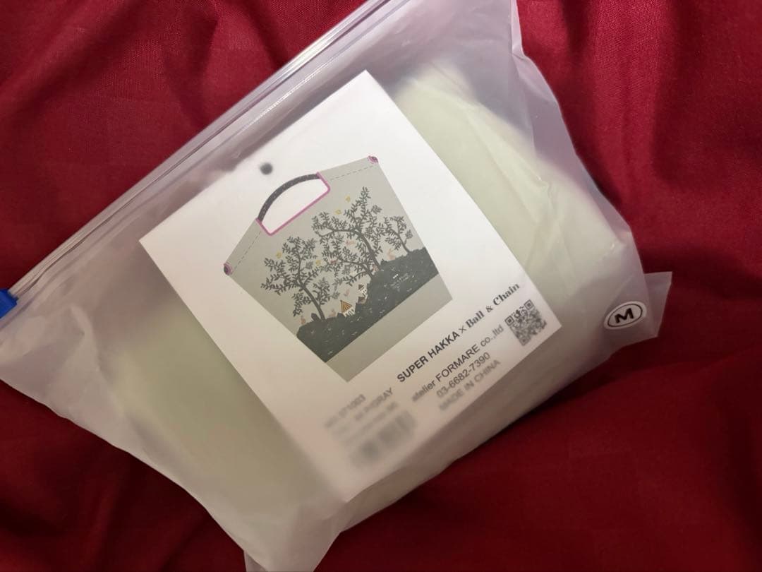 新品♥️正規品 ボールアンドチェーン×スーパーハッカ　トートバッグ M