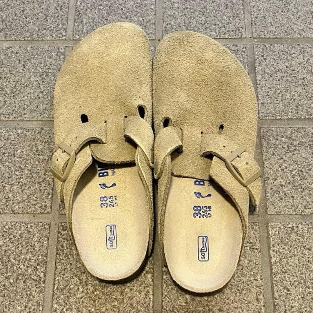 【Birkenstock】Boston Faded Khaki