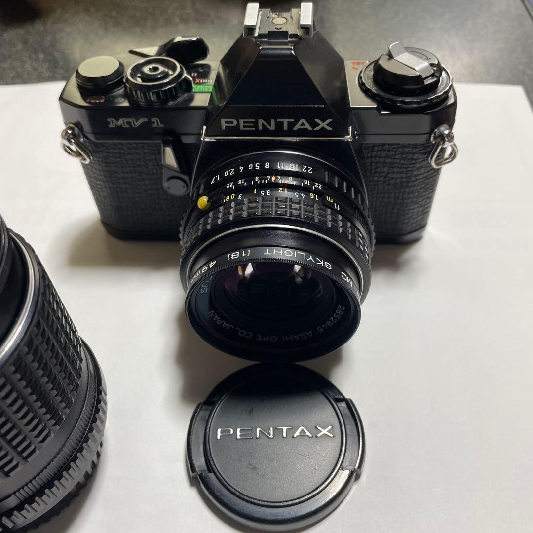 ASAHI PENTAX MV1.ME.135mmレンズ(レンズはオマケ)