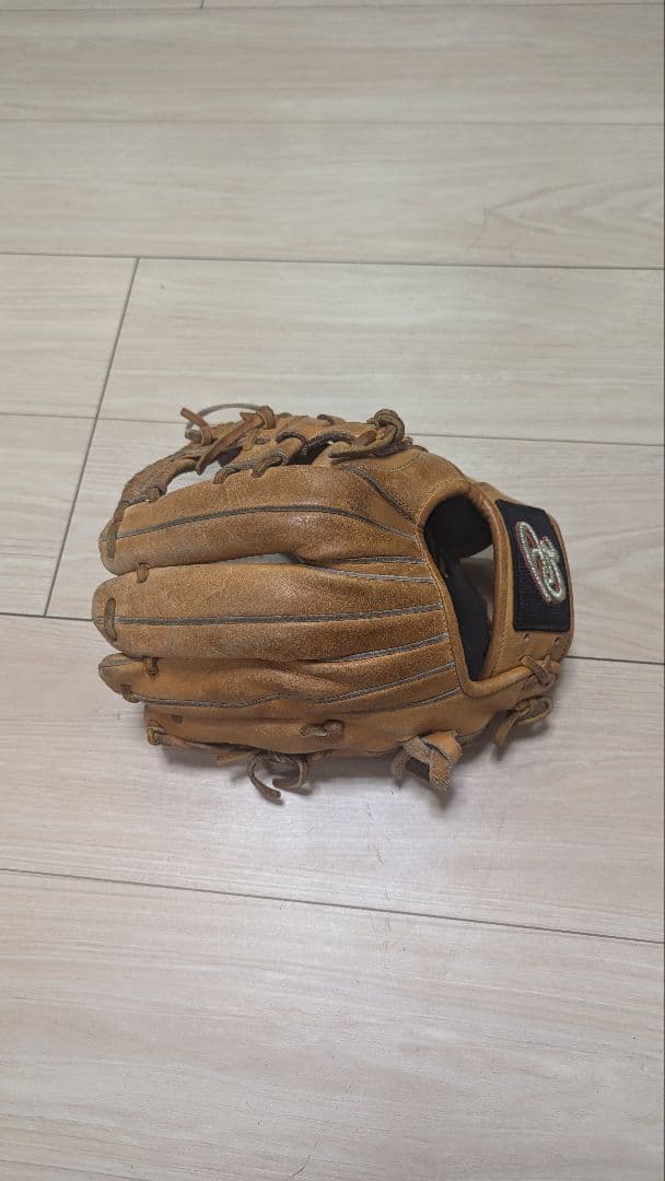 ドナイヤ軟式レザーグローブ 茶色