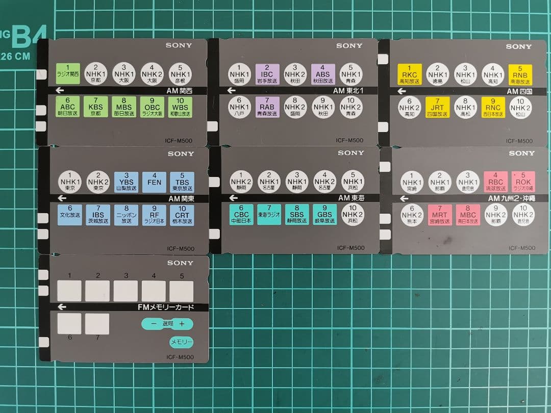 SONY　ICF-M500 レトロ　美品