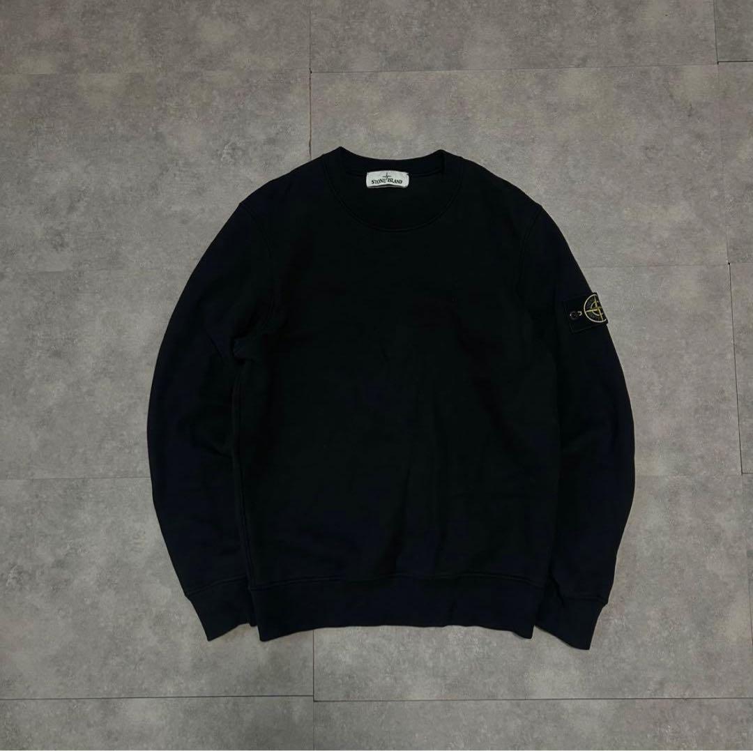 【即完S❗️】美品STONE  スウェットトレーナー ブラック