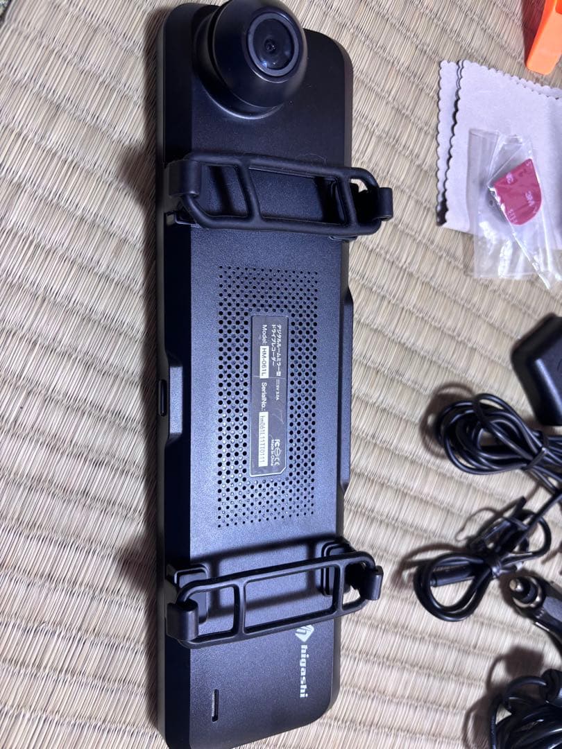 higashi Hm-061L ミラー型ドライブレコーダー＋駐車監視ユニット