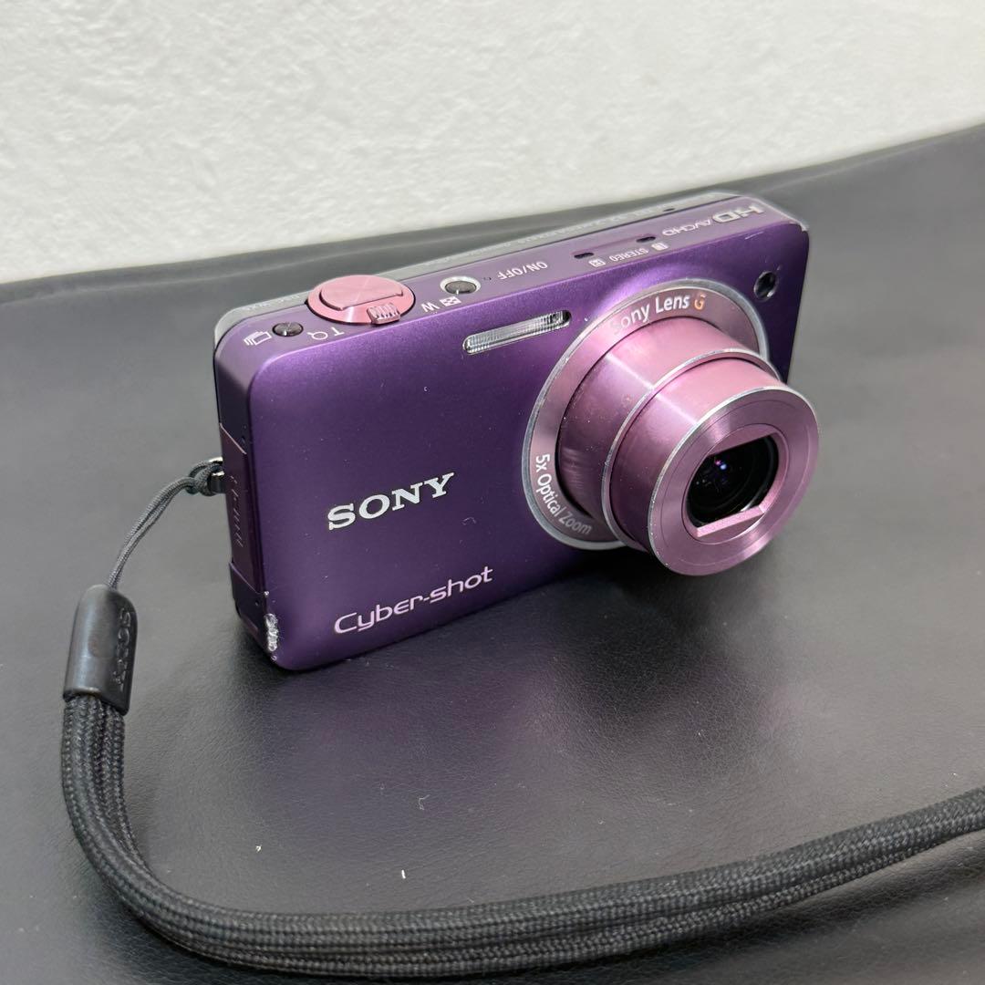 SONY ソニー Cyber-shot DSC-WX5 パープル デジカメ