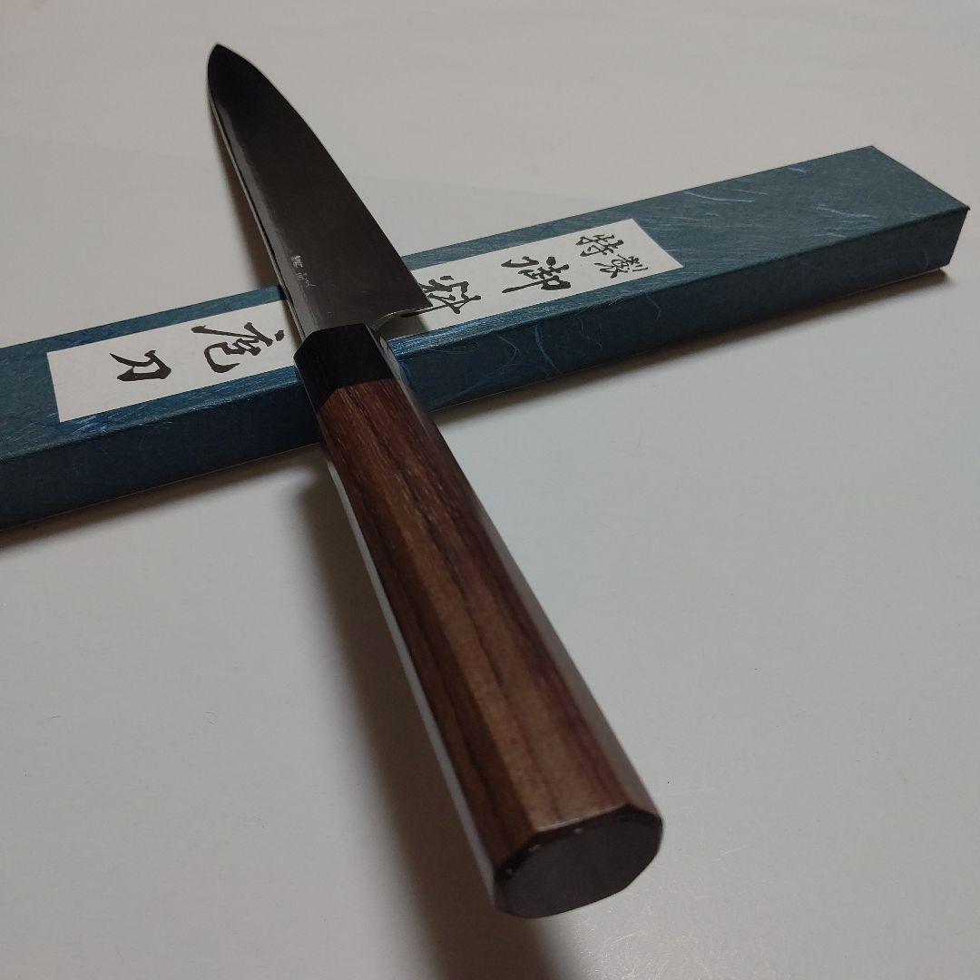 片刃包丁 左柳刃 北岡英雄作