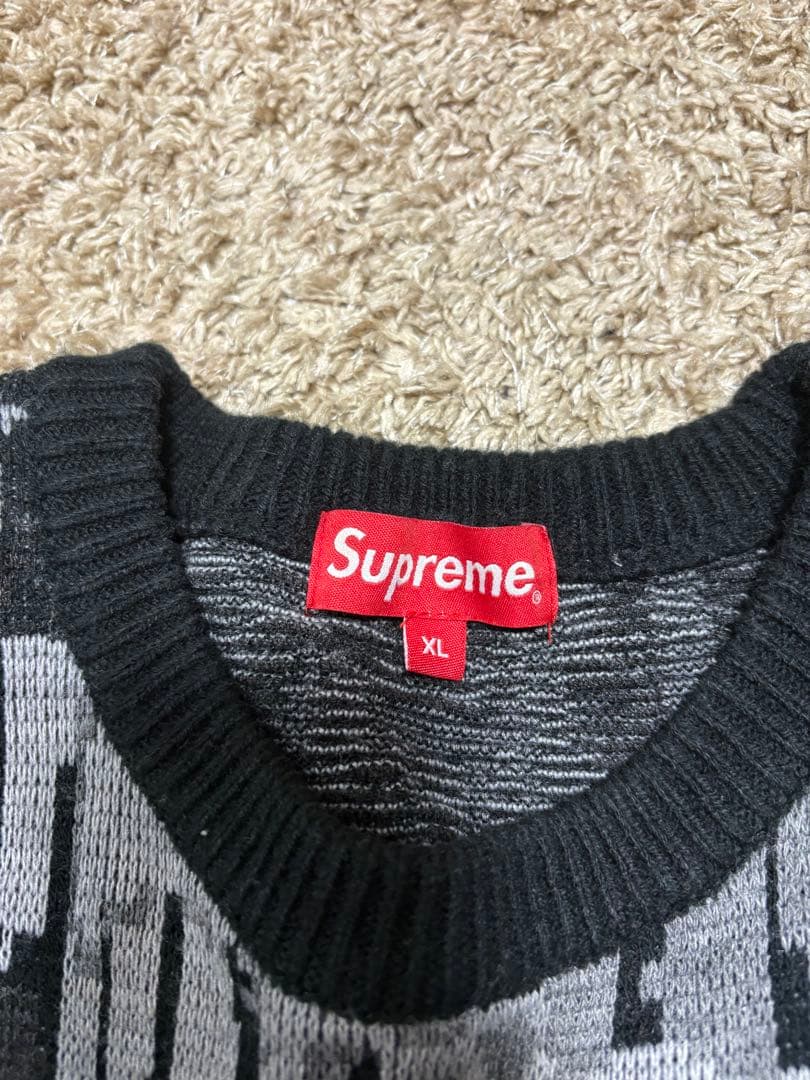 SUPREME 22AW Trebark Camo Sweaterニット