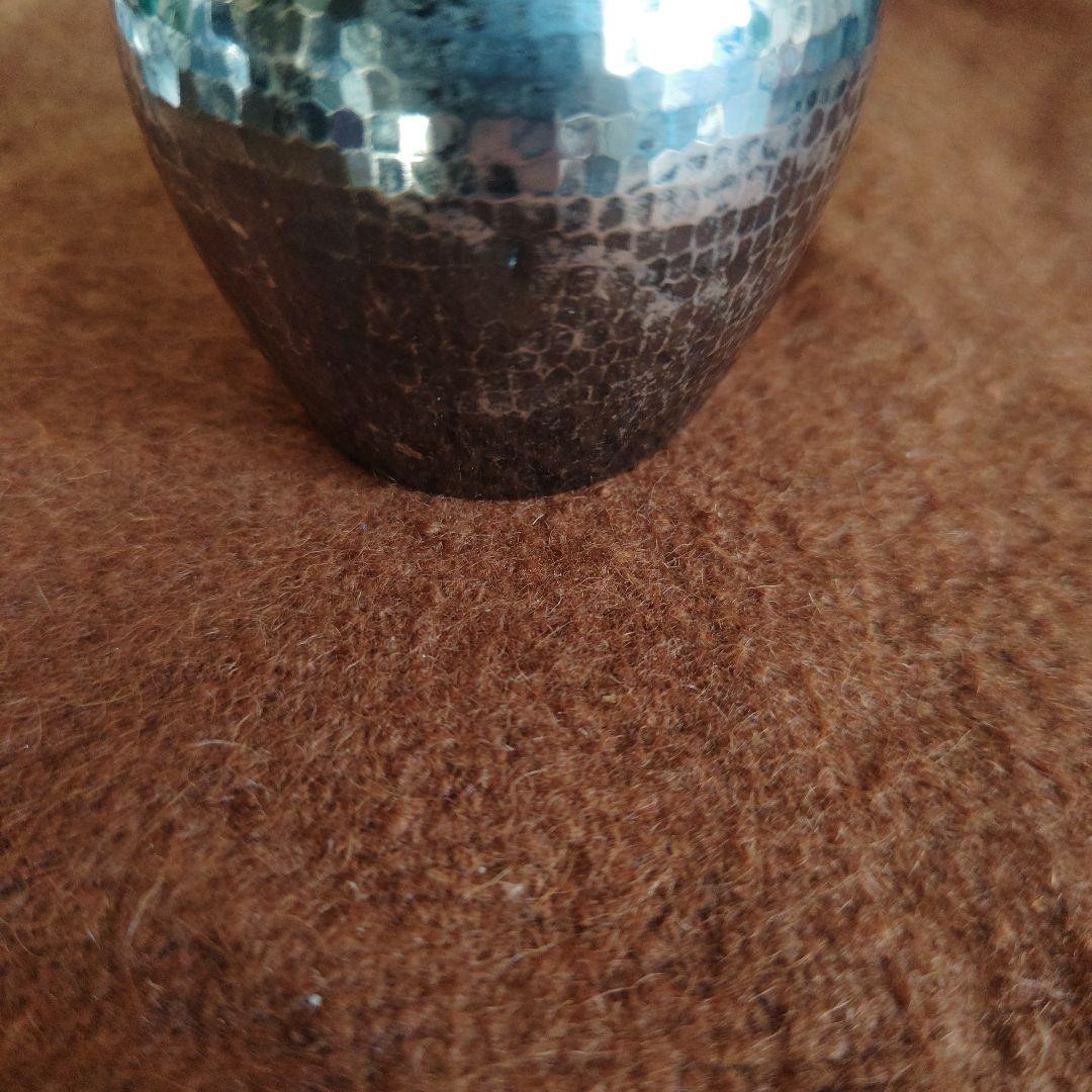 シルバー　ブランデーグラス