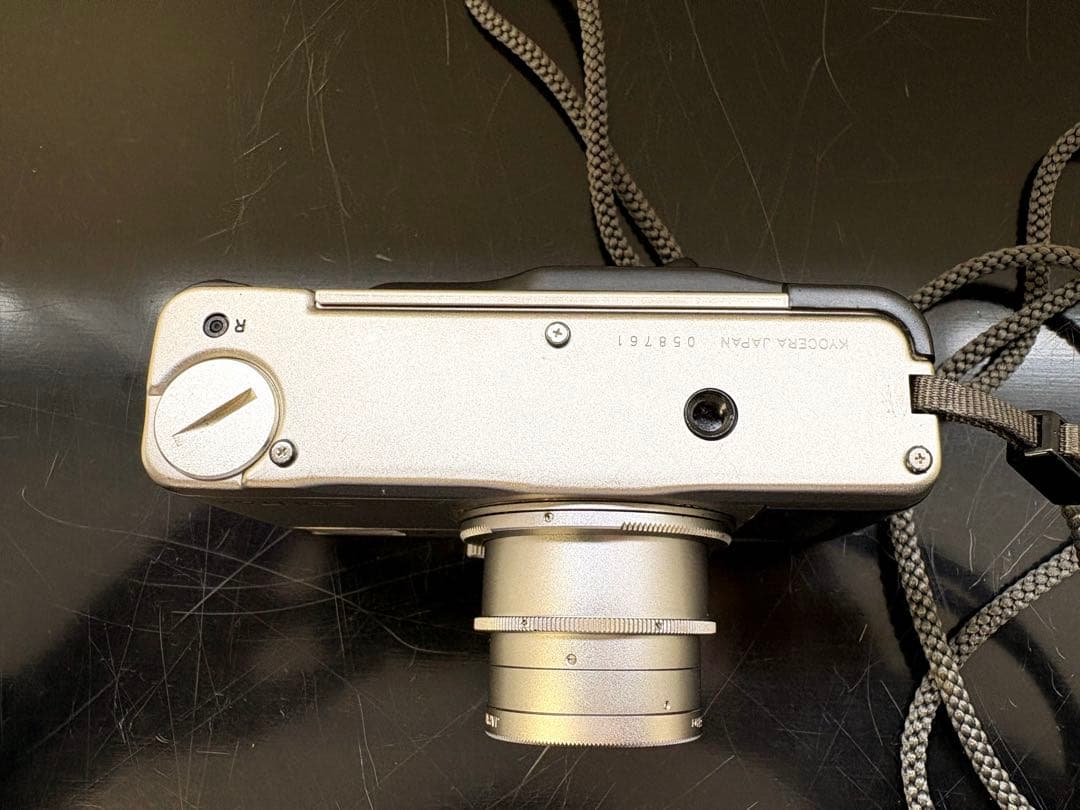 CONTAX Tvs シルバー コンパクトカメラ データバック