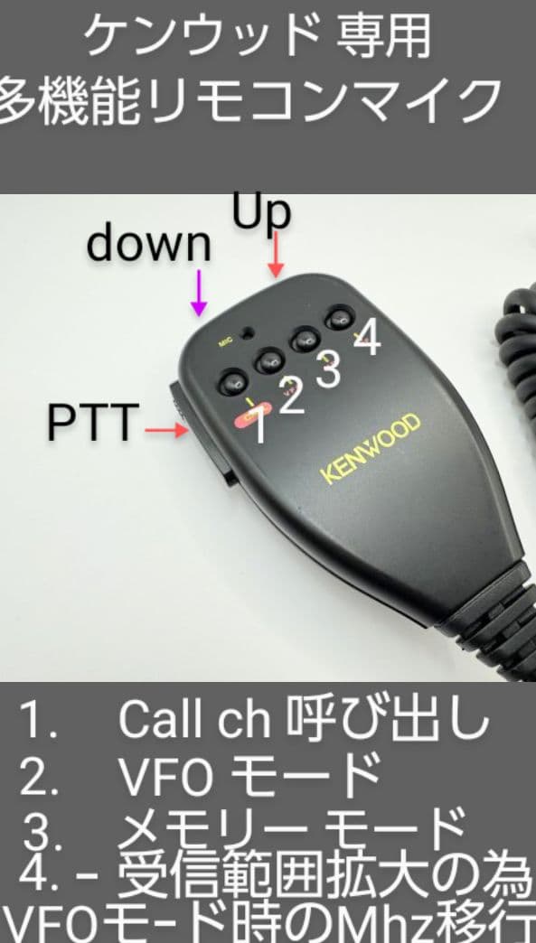 ケンウッド製　TM-231S 145Mhz (50/10/ 5w) 動作品