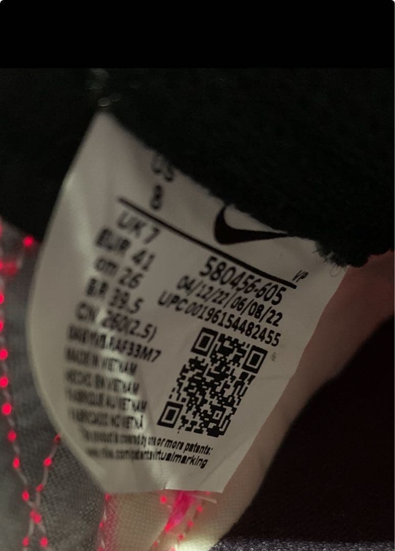 26cm Nike Lunar Gato フットサルシューズ ピンク