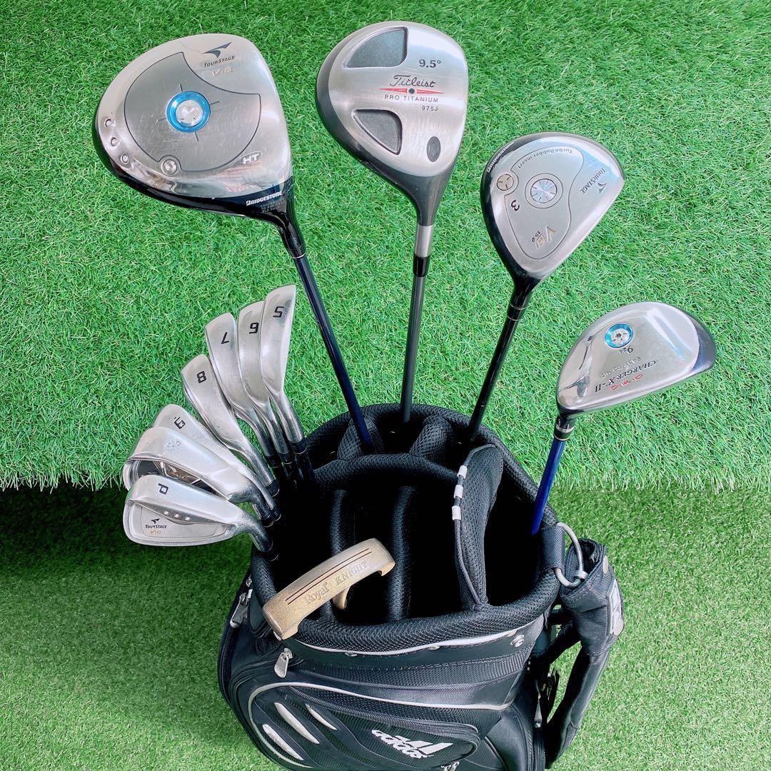 ゴルフクラブ　メンズセット　初心者　ツアーステージ　ViQ やさしい　N1888
