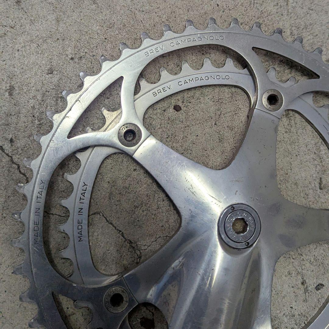 カンパ CAMPAGNOLO Cレコ期 ビンテージクランク 52-42 170
