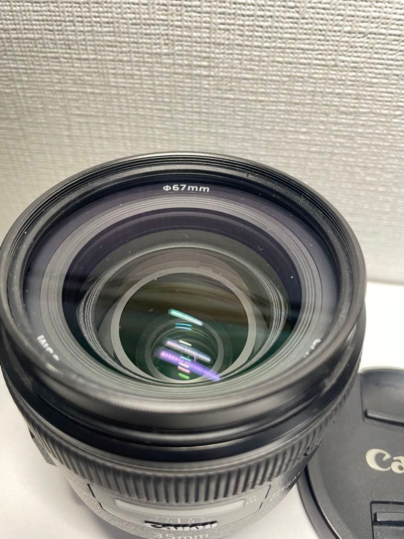 キヤノン Canon EF35mm F2 IS USM 中古美品