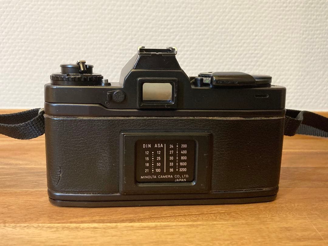 【精度良好・モルト交換済】Minolta XD 黒／MD 50mm f1.4