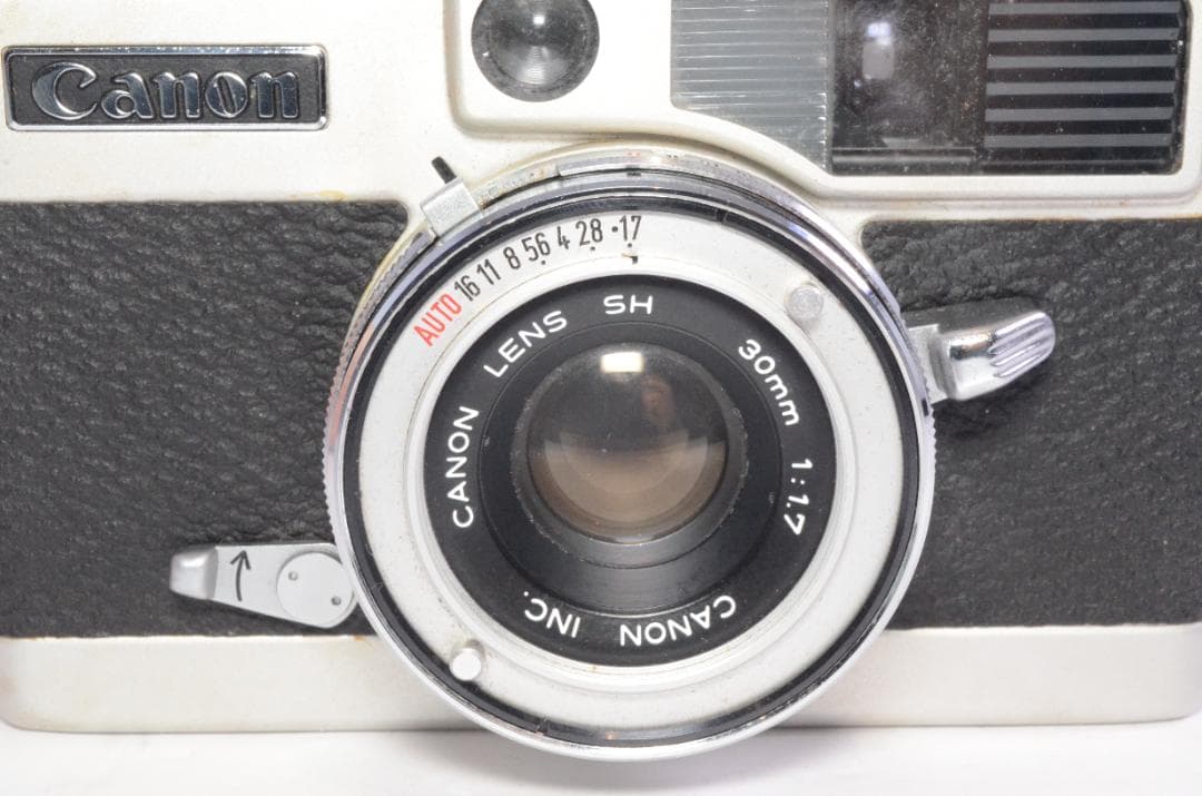 フィルムカメラ Canon DEMI EE17 SH 30mm F1.7