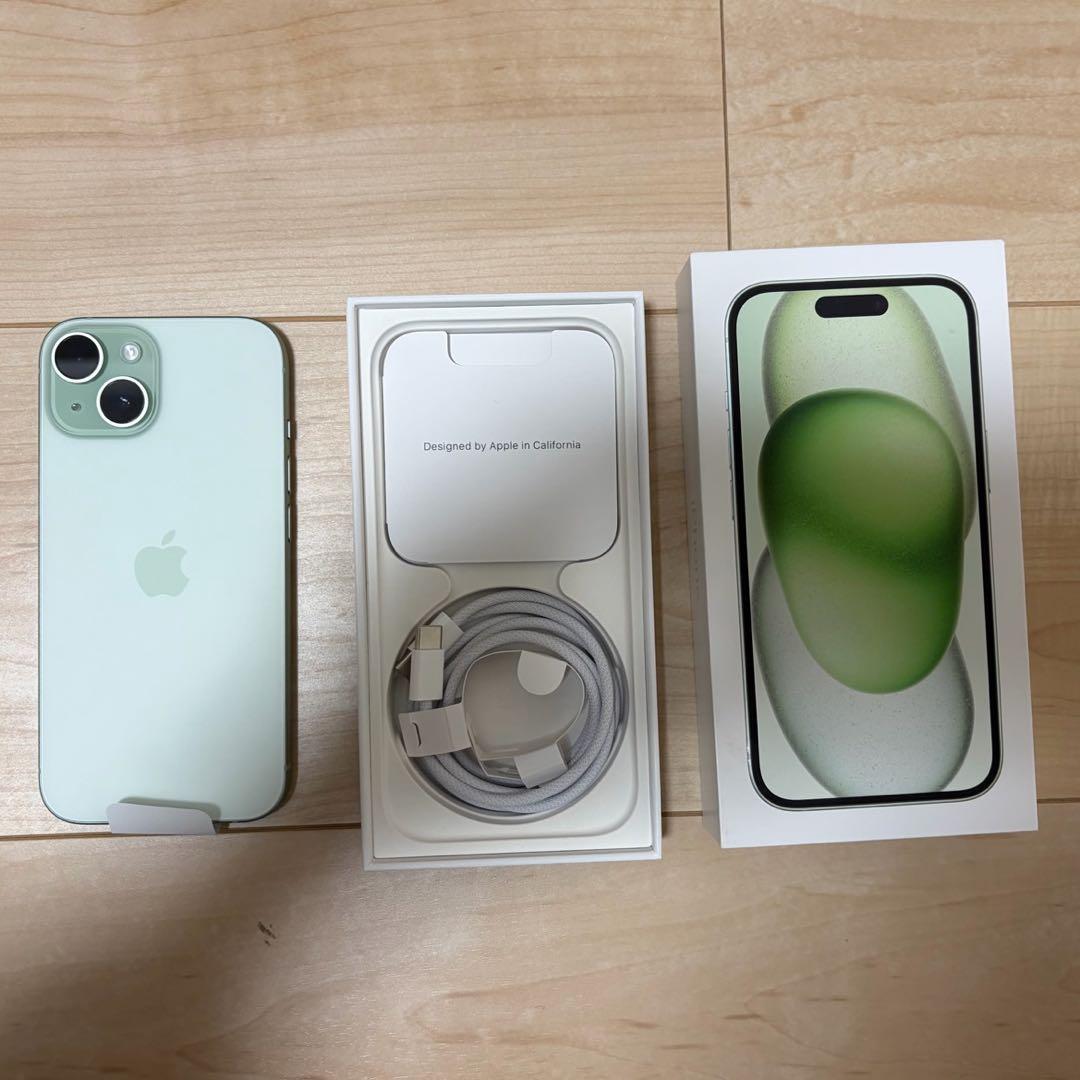 iPhone 15 256GB 国内版SIMフリー グリーン