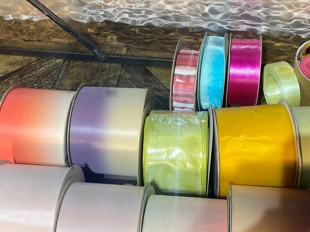 ふ*ー様 未使用 青山リボン 大量 セット まとめ売り まとめて 資材 ラッピン