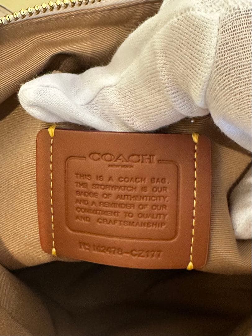 ◇未使用保管品 コーチ エリーファイル ショルダーバッグ シグネチャー ◇