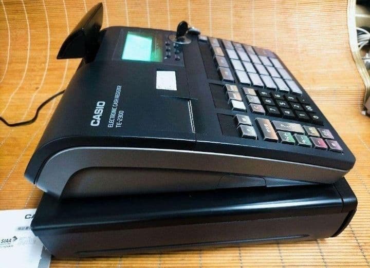 カシオレジスター　TE-2300　フル設定無料　コンパクト　900000