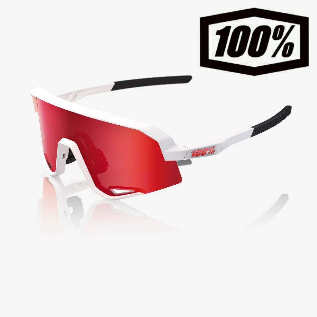 美品中古100% Slendale ホワイト レッド ワンハンドレッド