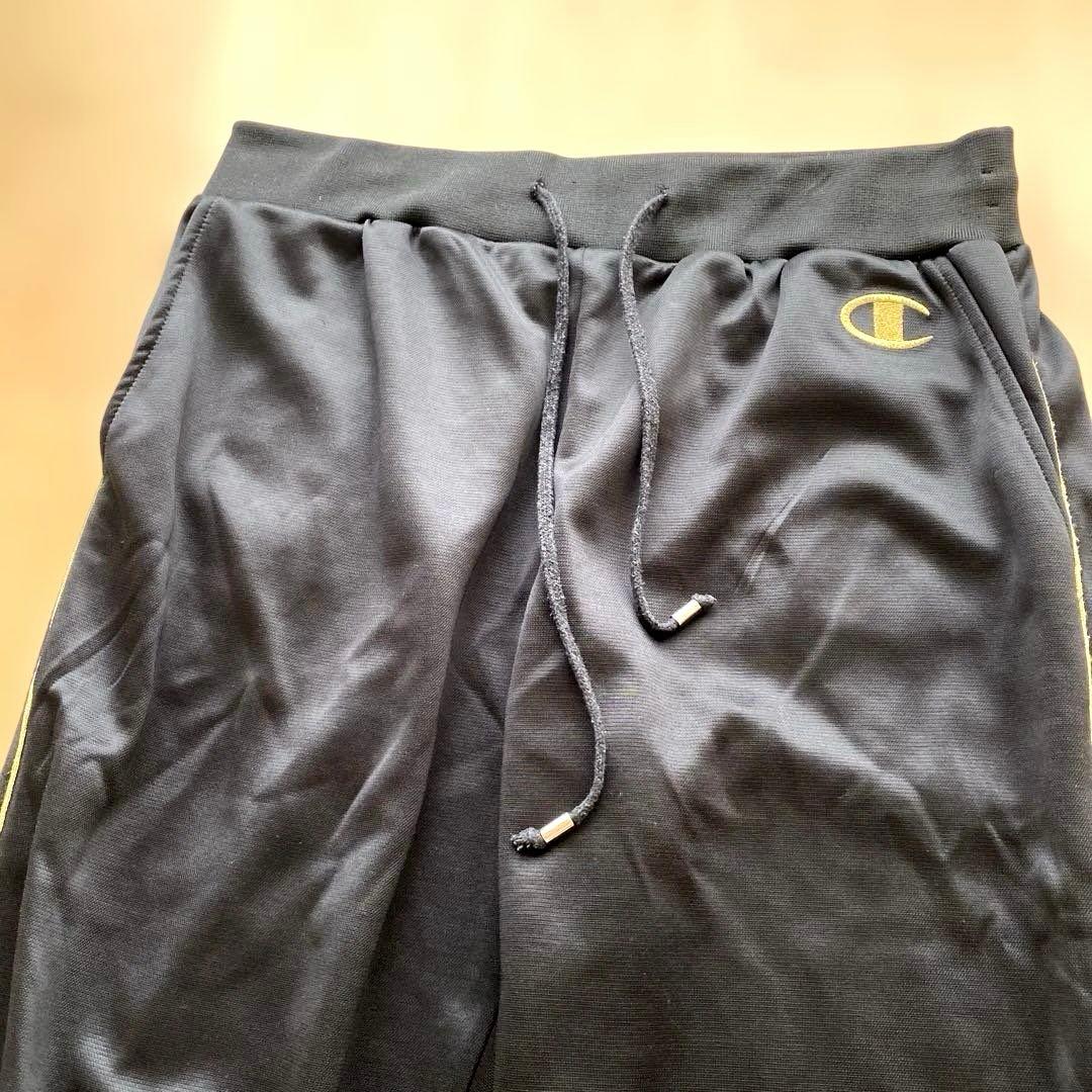 チャンピオン dress camp コラボ ドレスキャンプ セットアップ 黒金