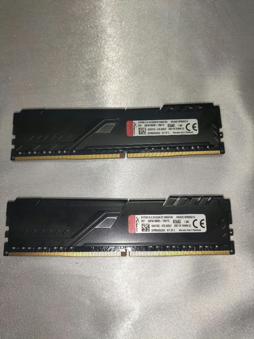 メモリー Kingston HyperX FURY DDR4 16GB (2x8GB)