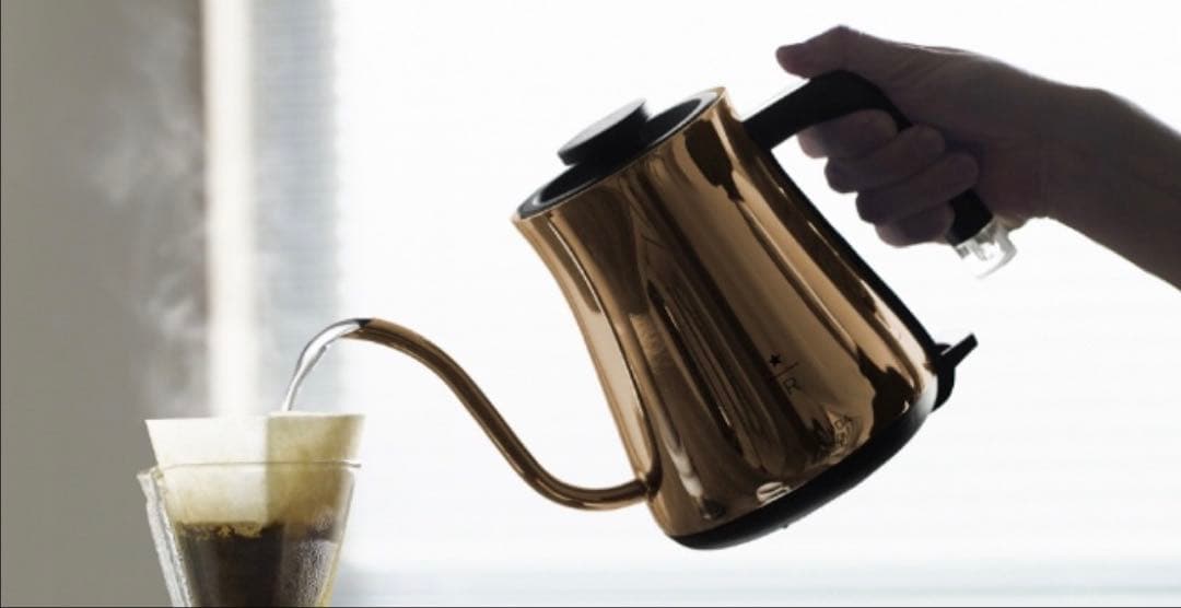 【新品・未開封】バルミューダ　スターバックスコラボ　電気ケトル　シュリンク有り