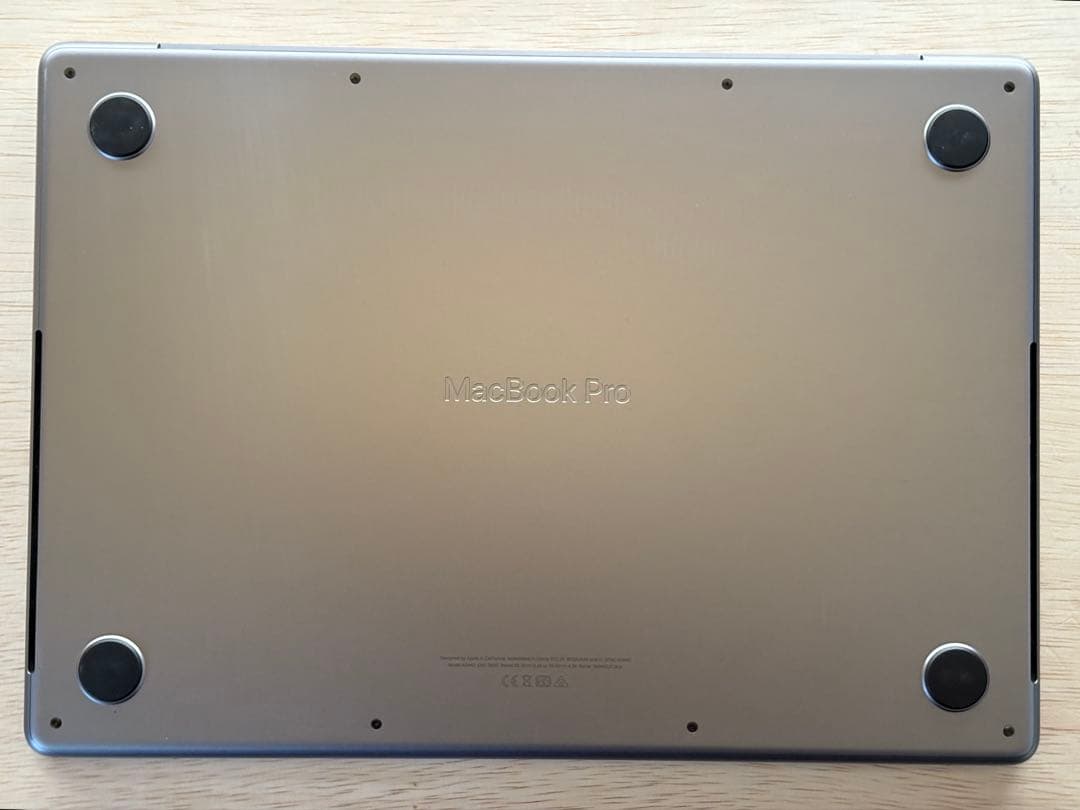 【ジャンク】MacBookPro14M1pro 32GB1TBスペースグレイUS