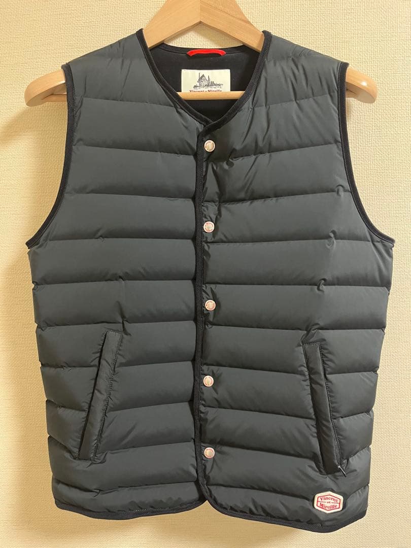 【日曜日限定価格】Vincent et Mireille ブラック ダウンベスト