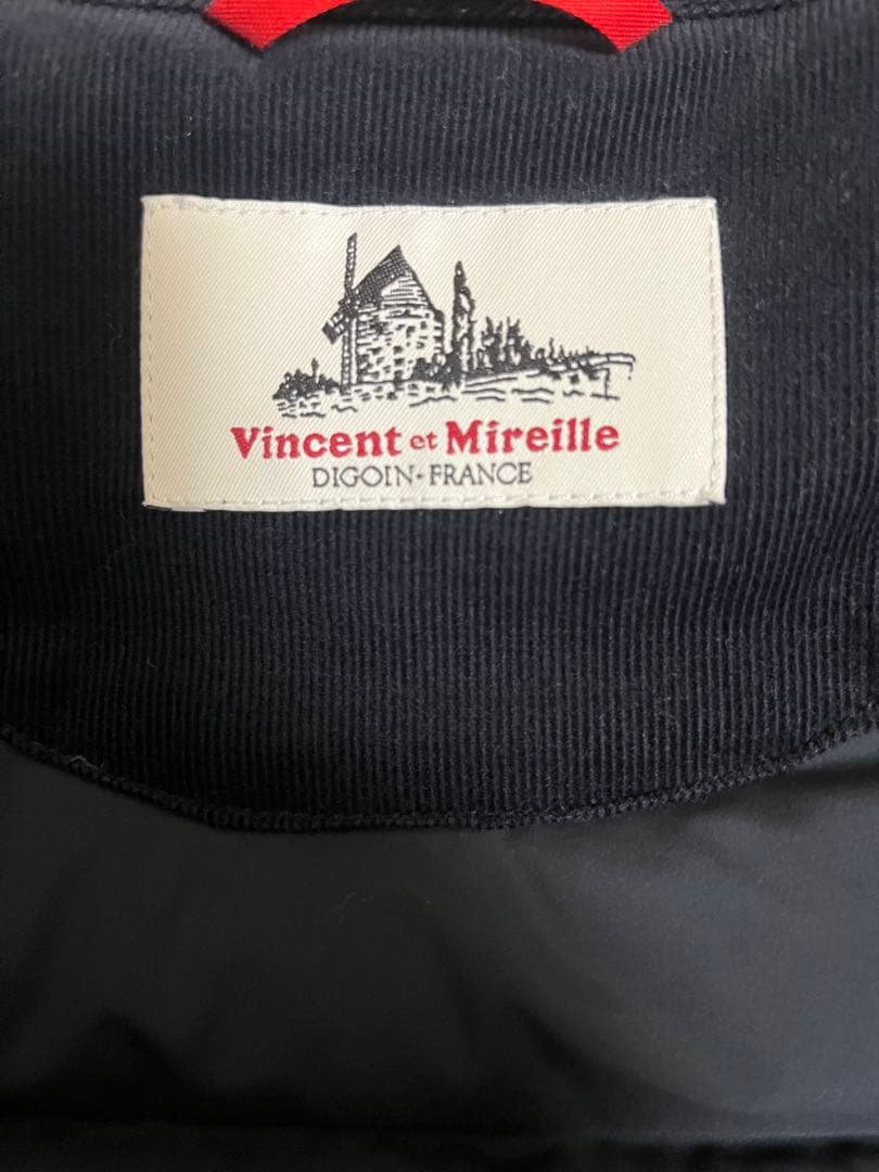 【日曜日限定価格】Vincent et Mireille ブラック ダウンベスト